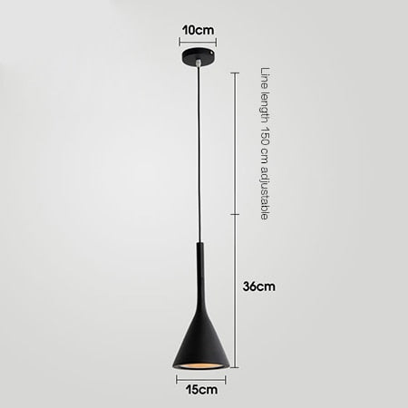 Nordic Simple Multicolor Pendant Lamp