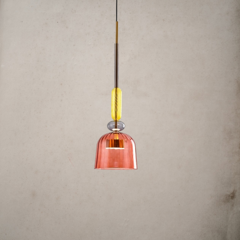 Nordic Glass Candy Pendant Lights