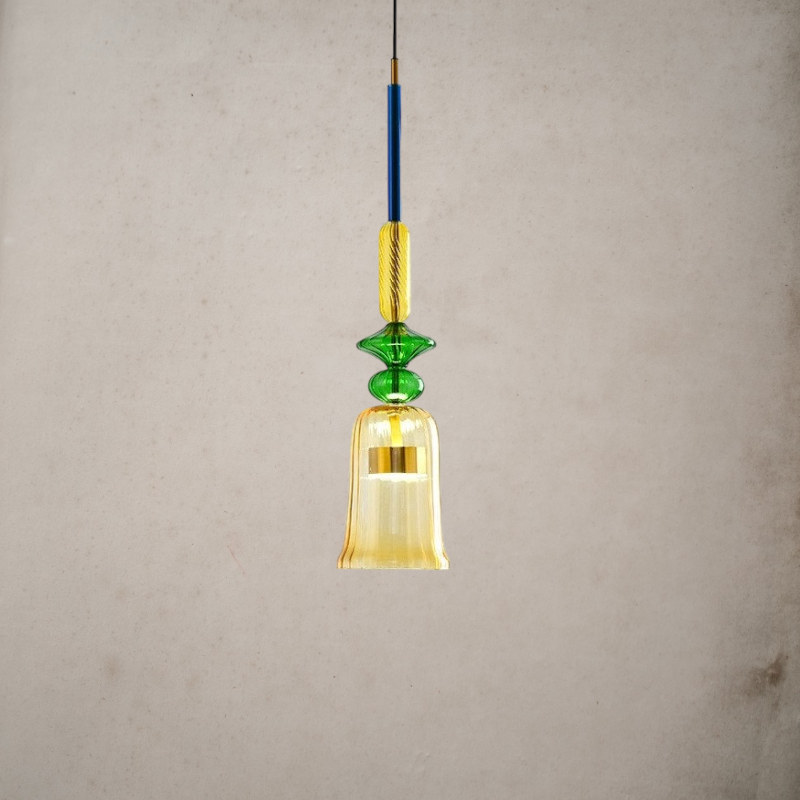 Nordic Glass Candy Pendant Lights