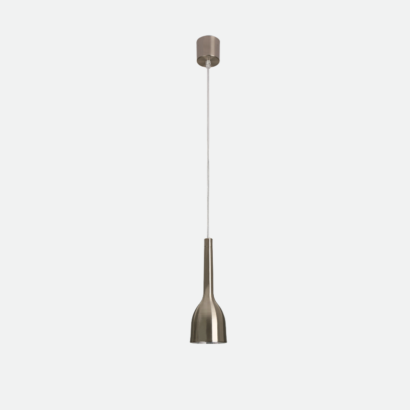 Anti-Glare Modern Nickel Pendant Light