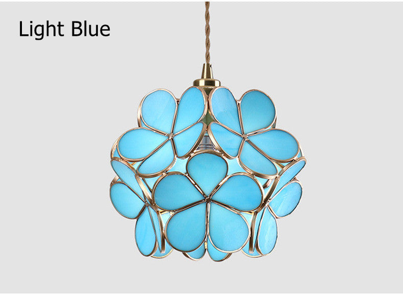 Blossom LED Pendant Light with Glass Revival