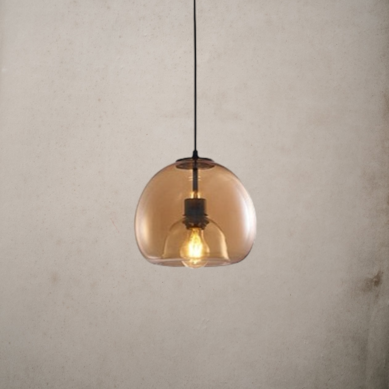 Modern Minimalist Glass Ceiling Light