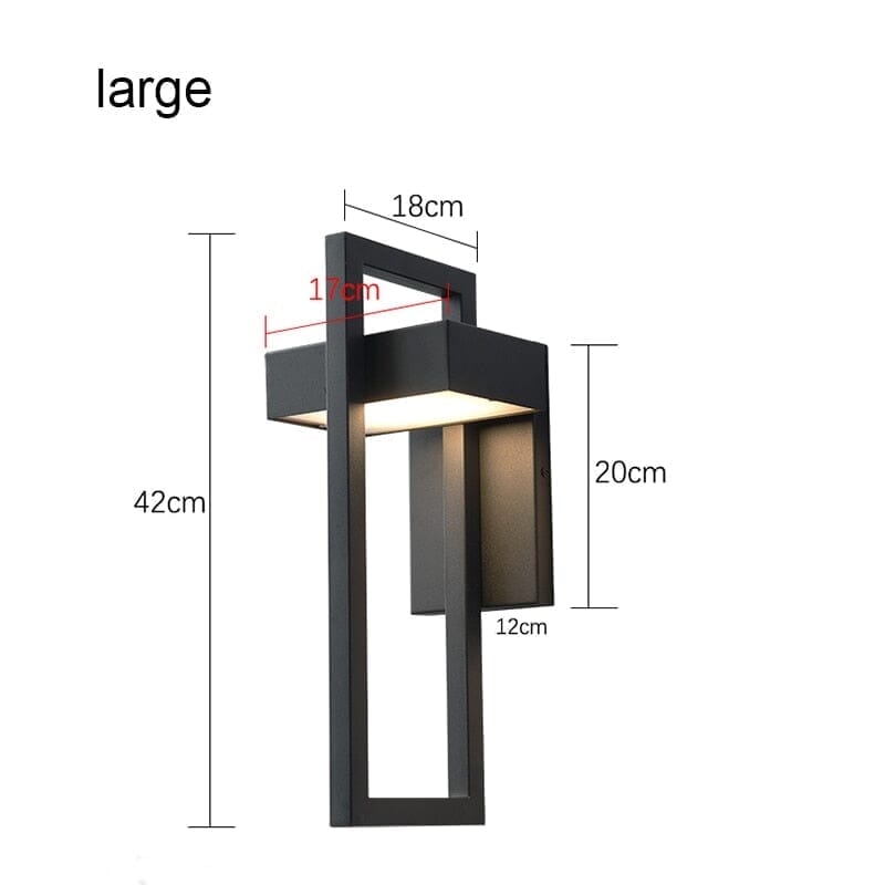 Retro Vintage Waterproof Outdoor LED Wall Light