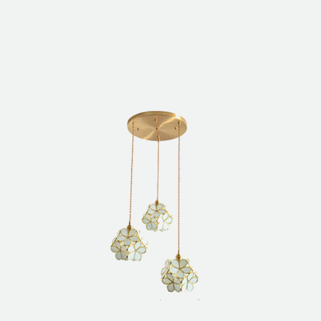 Blossom LED Pendant Light with Glass Revival