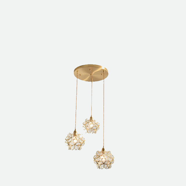 Blossom LED Pendant Light with Glass Revival