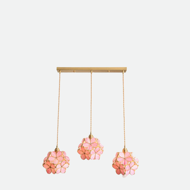 Blossom LED Pendant Light with Glass Revival