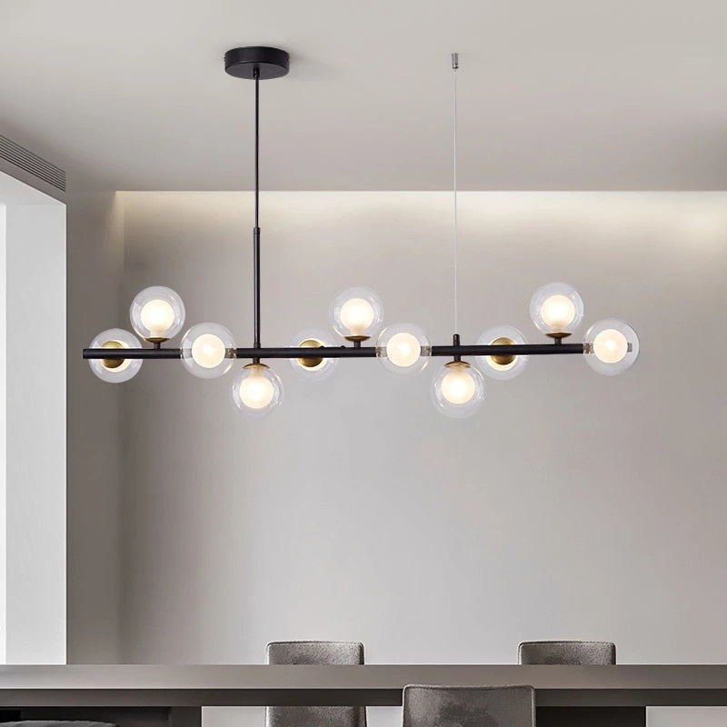 Light Glass Sphere Chandelier 7/9/11 Balls