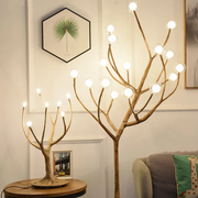 Nordic Rustic Tree Branch Floor Lamp
