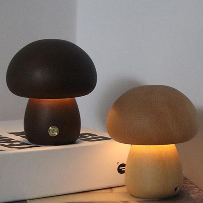 Whimsical Mushroom Night Table Light