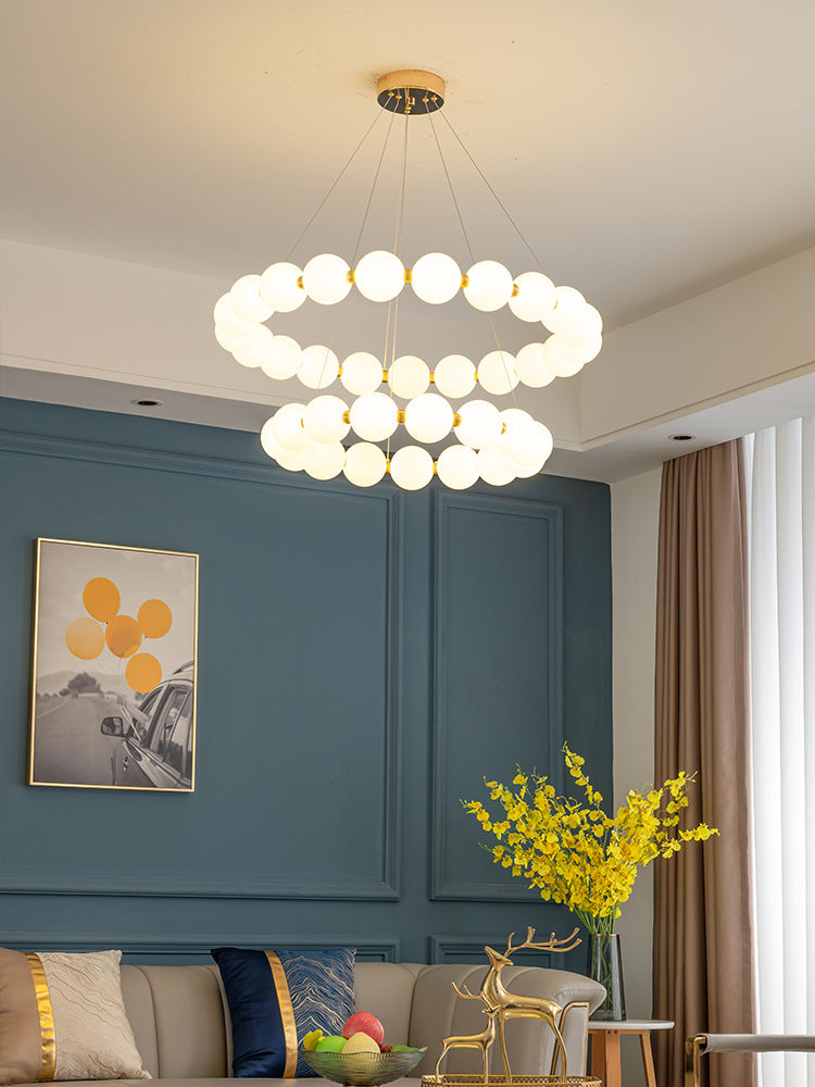 Luxury cream style chandelier
