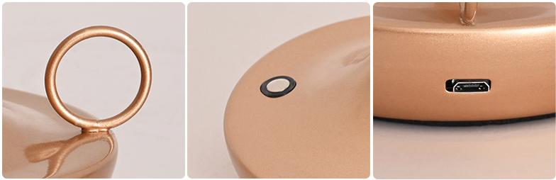 Cmoonfall LED Baby Touch Night Lamp