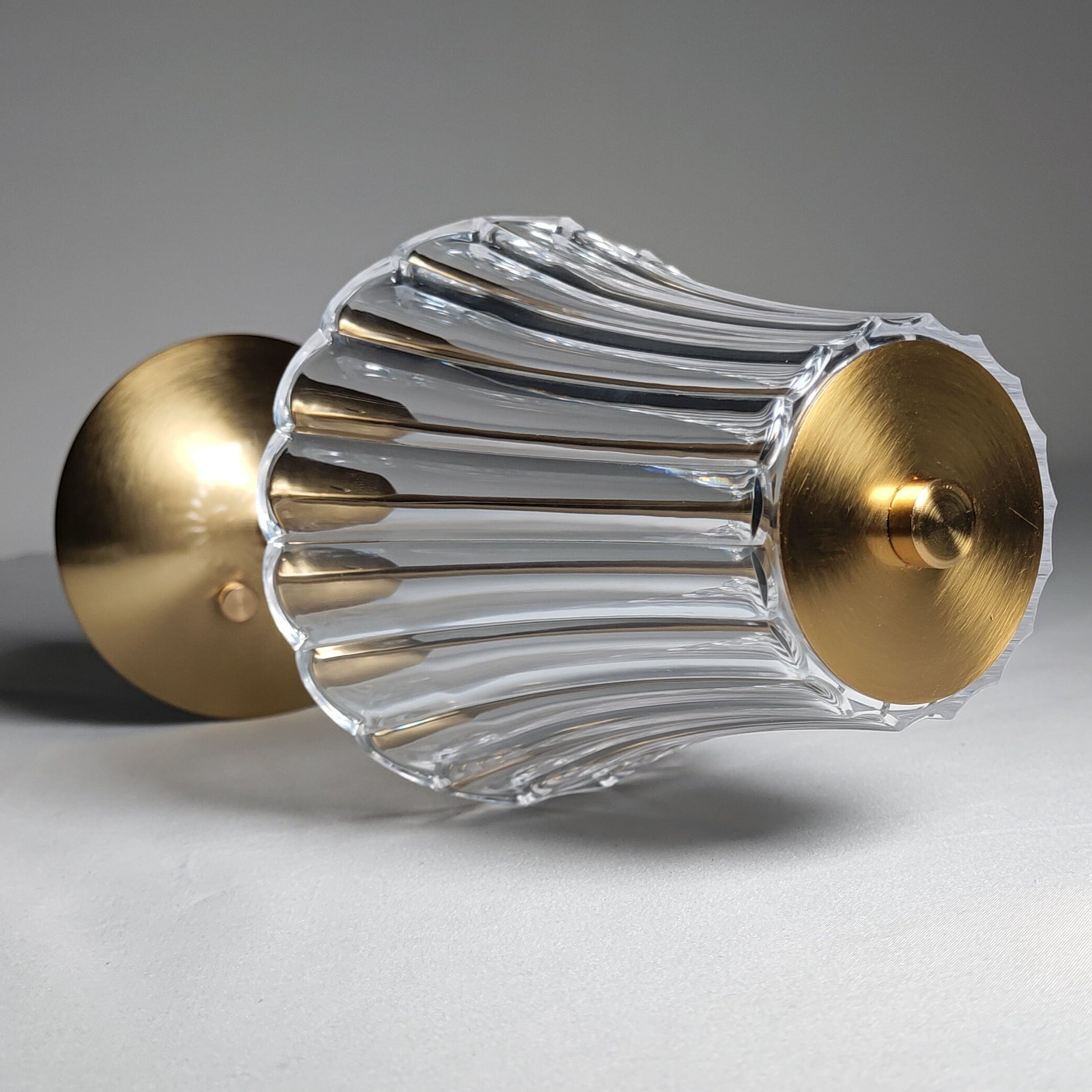 Floral Glass Cordless Table Lamp
