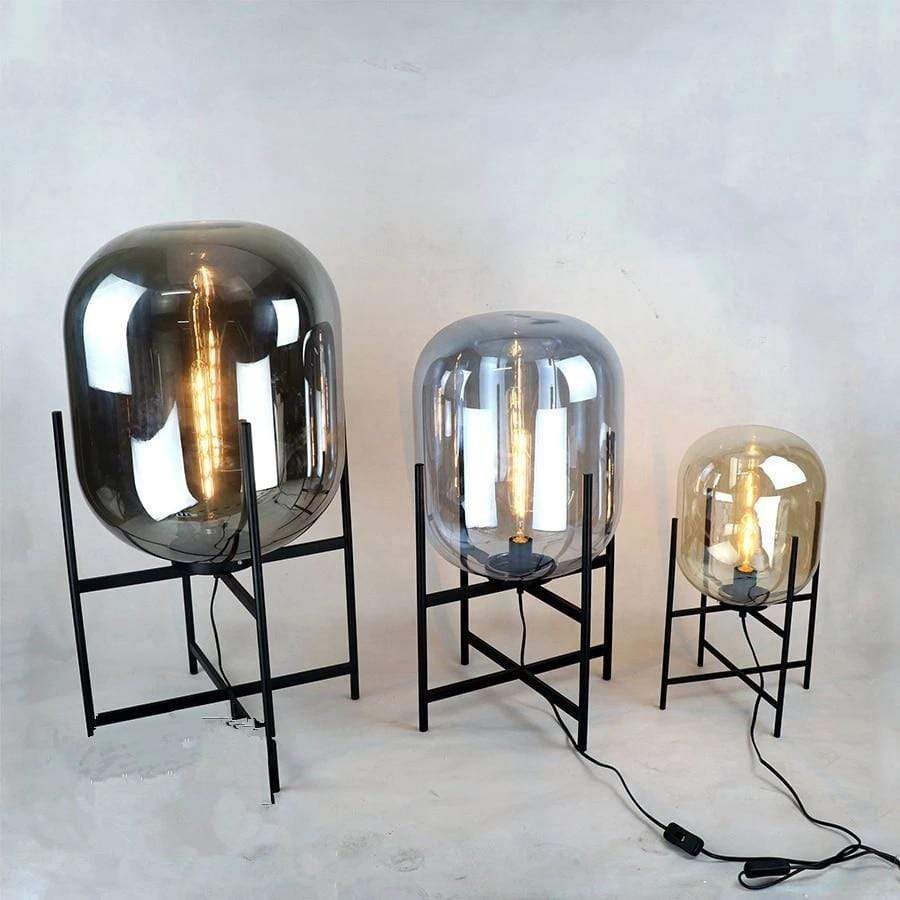 Villa Bubble Glass Ball Floor Lamp