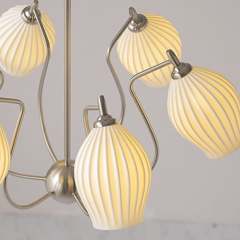 Bud Bone China Chandelier