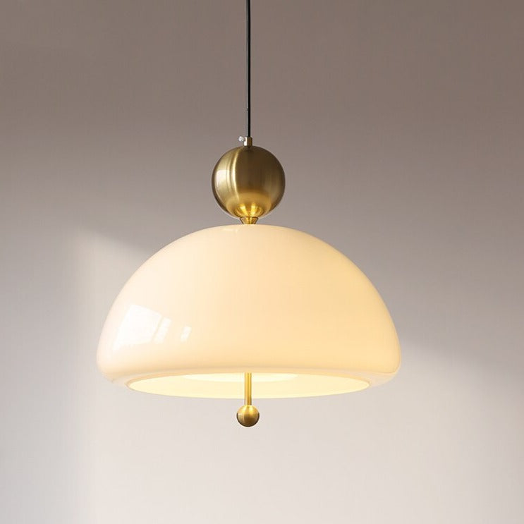 Nostalgic Retro Glass Pendant Light