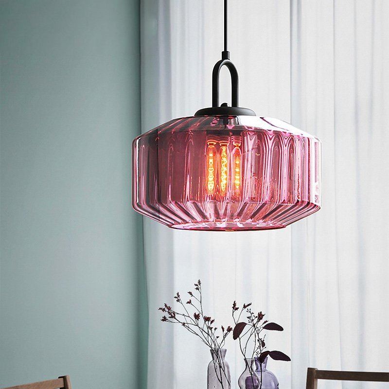 Enchanting Japanese Glass Pendant Light