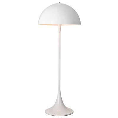 Panthella Acrylic White Mushroom Floor Lamp