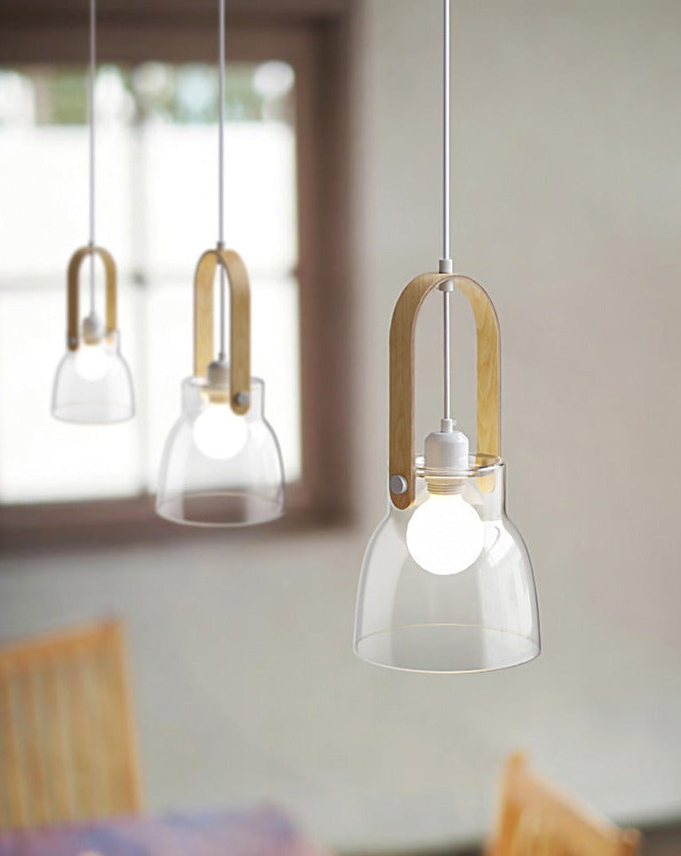 Nordic Glass Castle Pendant Light