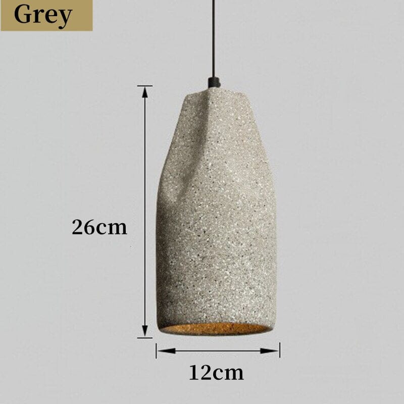 Modern Cement Iron Industrial Style Pendant Light