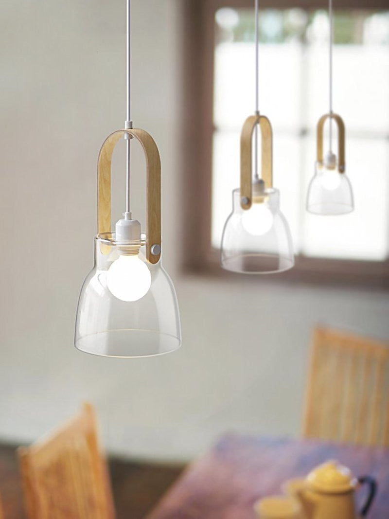 Nordic Glass Castle Pendant Light