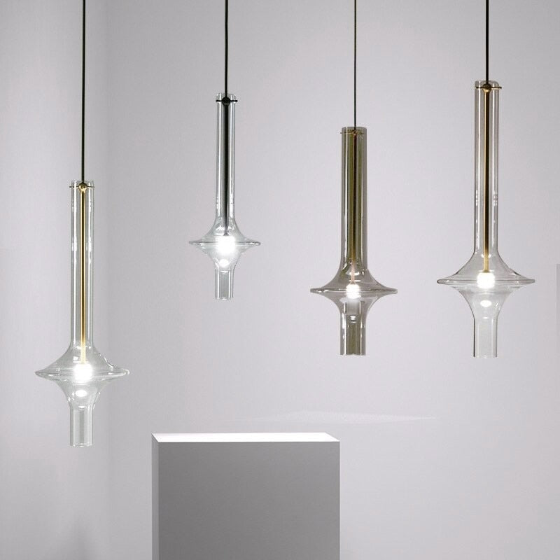 Nordic Luxury Glass Test-tube Pendant Light