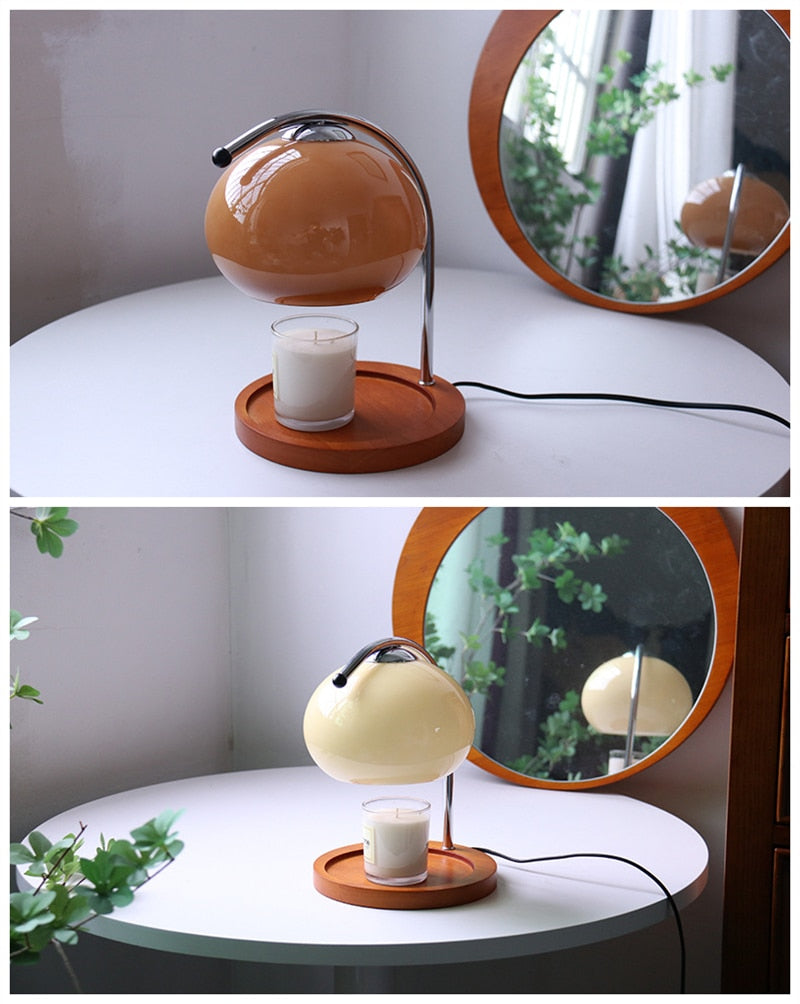 Tranquil Aromatherapy Candlestick Lamp