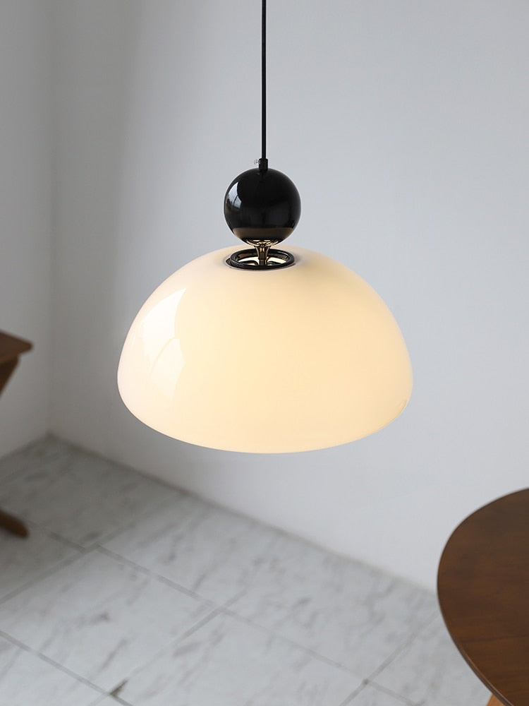 Nostalgic Retro Glass Pendant Light