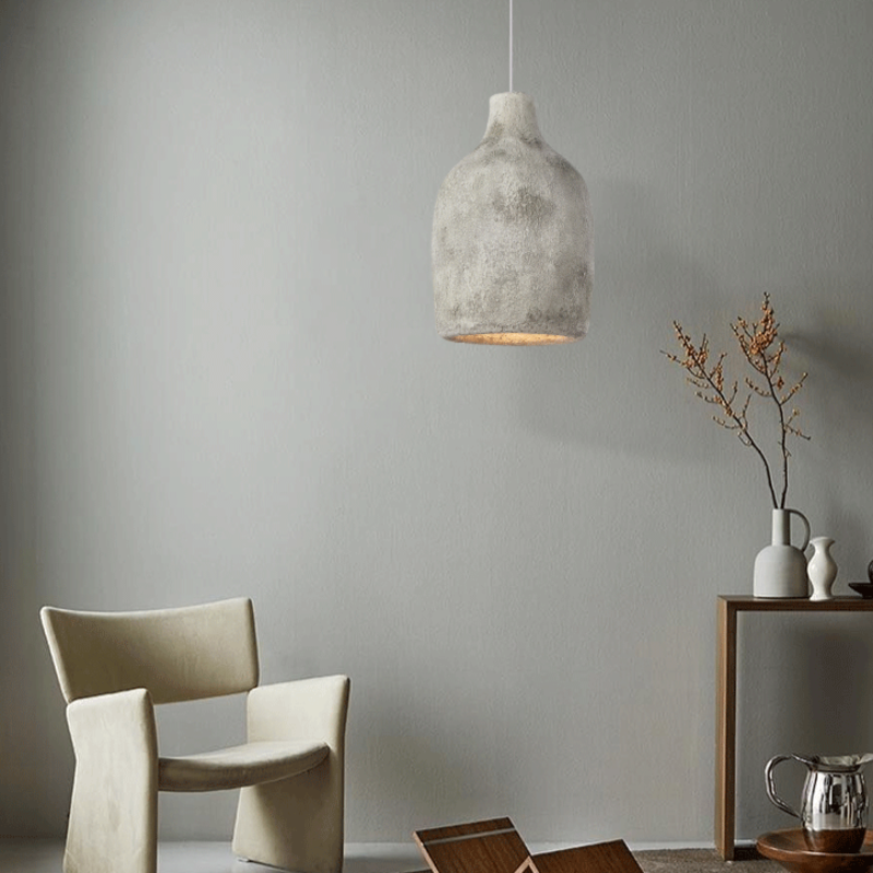 Wabi-sabi Foyer Resin Pendant Lamp