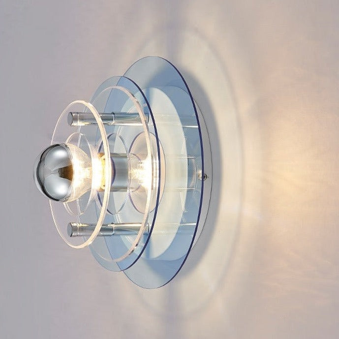 Colorful Layered Acrylic Glass Wall Light