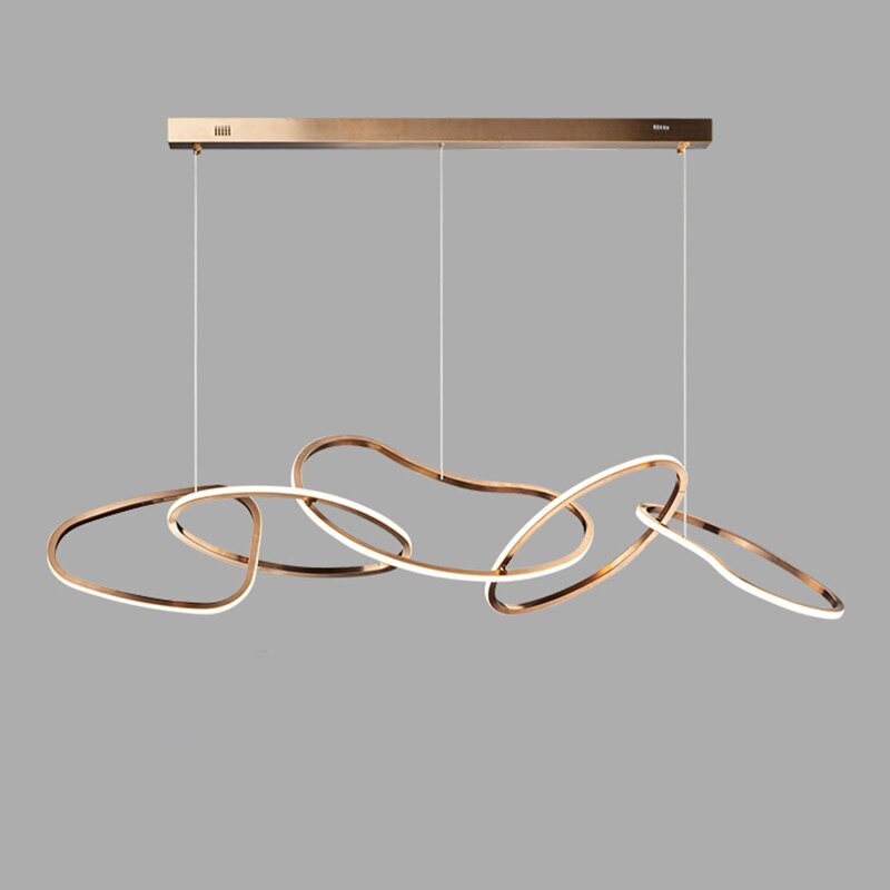 Luxury Stainless Steel Electroplated Chandeliers