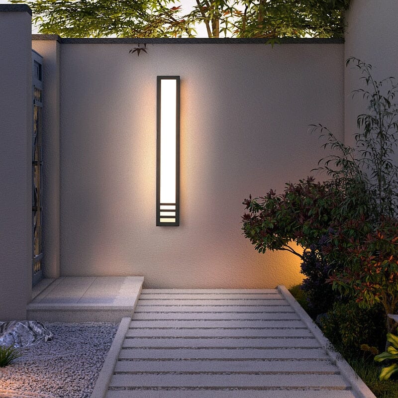 Modern Waterproof LED Outdoor Long Wall Light