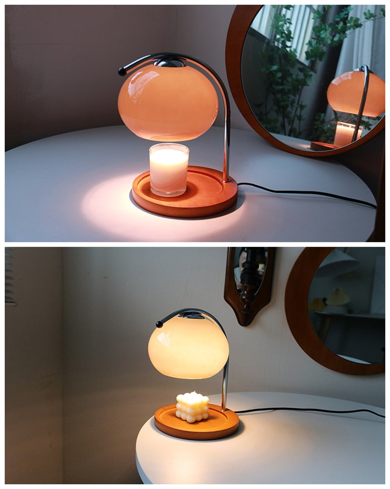 Tranquil Aromatherapy Candlestick Lamp