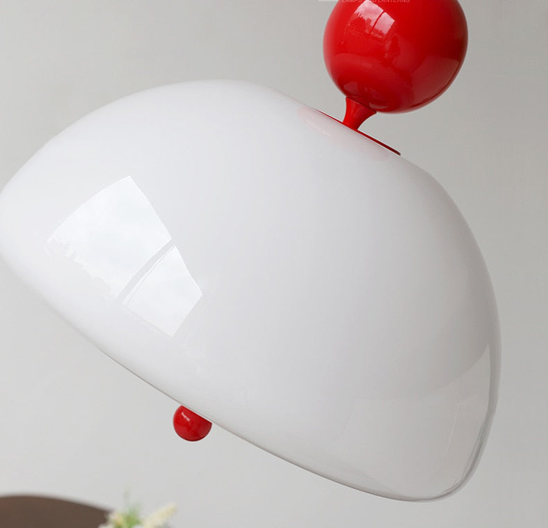 Nostalgic Retro Glass Pendant Light