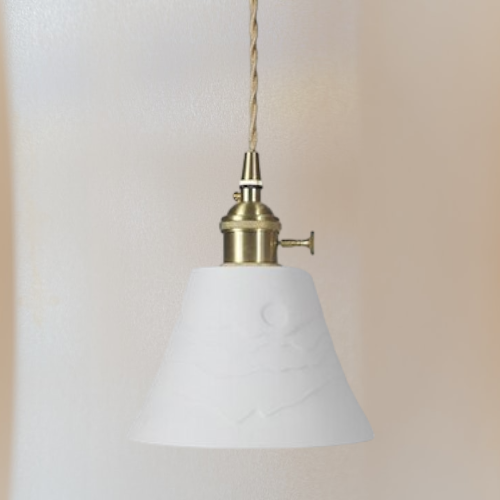 Handcrafted Ceramic Lampshade Pendant Light