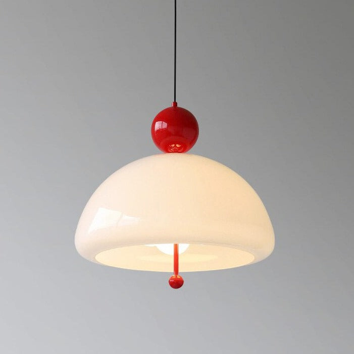 Nostalgic Retro Glass Pendant Light