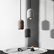 Modern Cement LED Stone Pendant Lamp