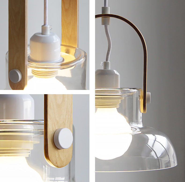 Nordic Glass Castle Pendant Light