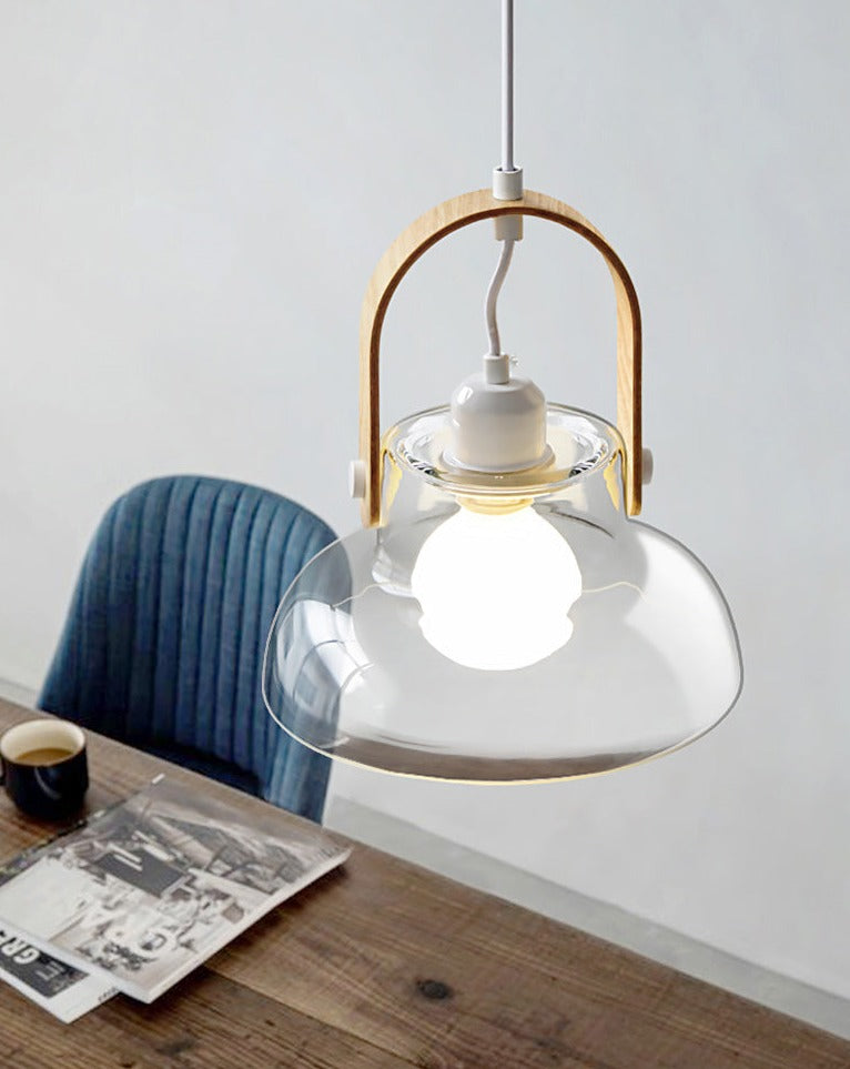 Nordic Glass Castle Pendant Light