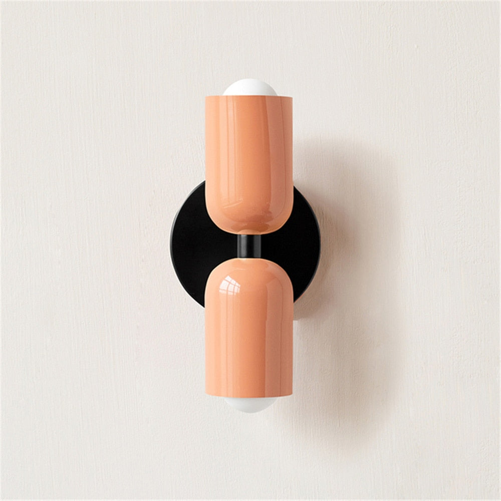 Cream Double Head LED Wall Lamps