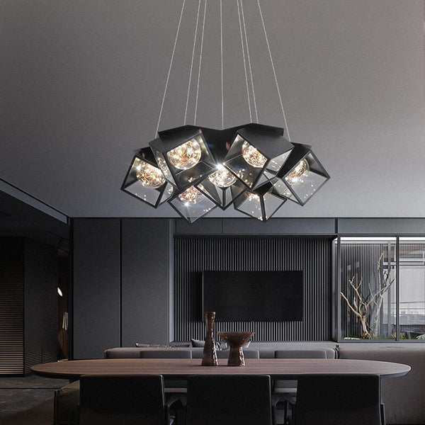 Modern LED Gypsophila Ceiling Chandeliers