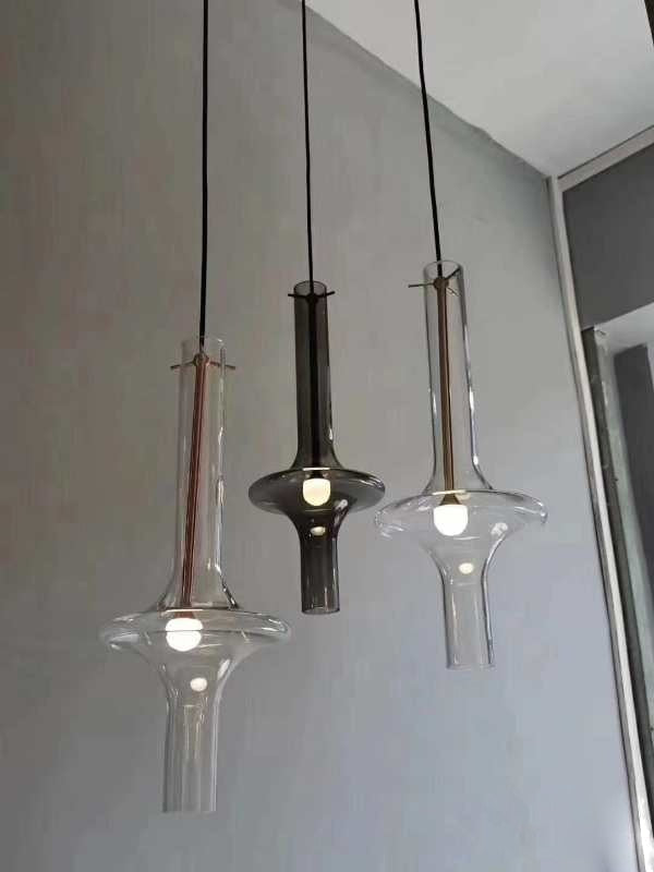 Nordic Luxury Glass Test-tube Pendant Light