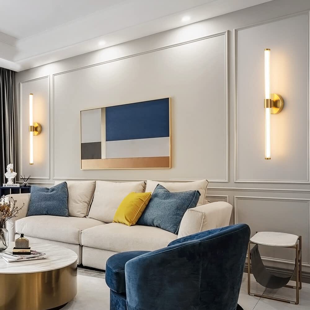 Luxury Long Tube LED Wall Lamp | High-End Lighting Fixture
