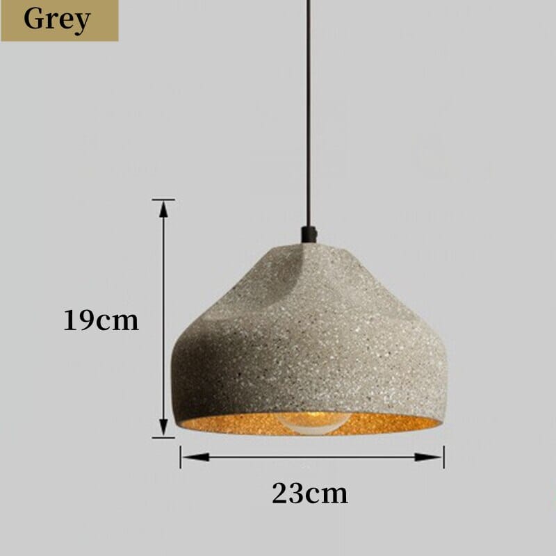 Modern Cement Iron Industrial Style Pendant Light