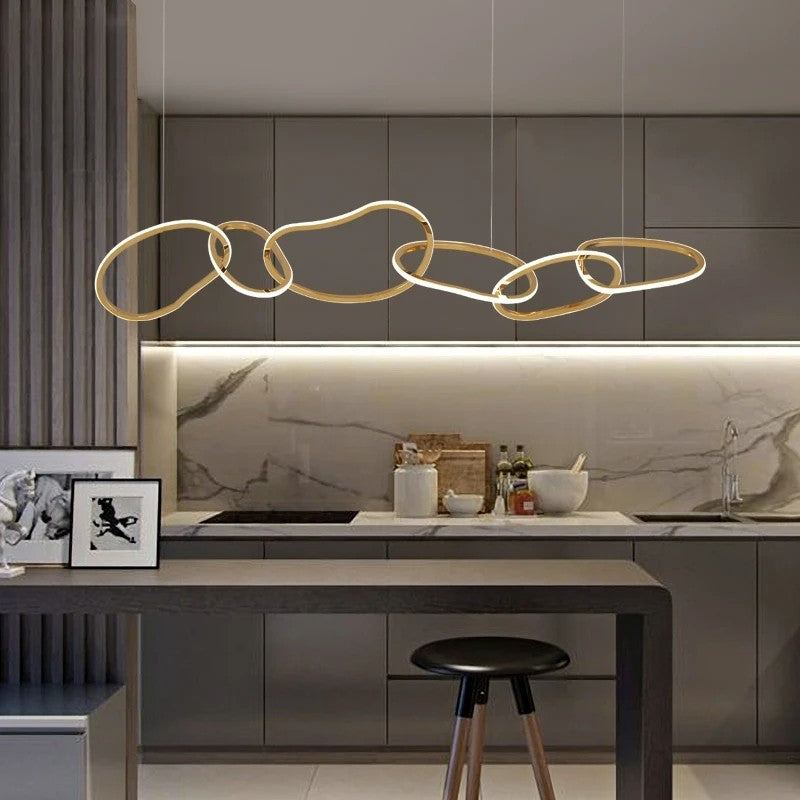 Luxury Stainless Steel Electroplated Chandeliers