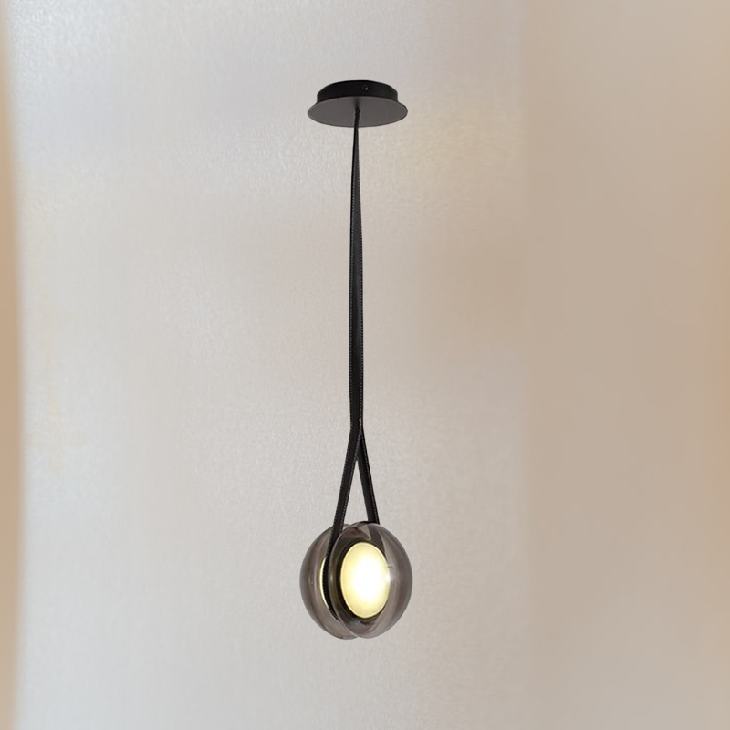 Blackhole Glass Ball Round Pendant Lights