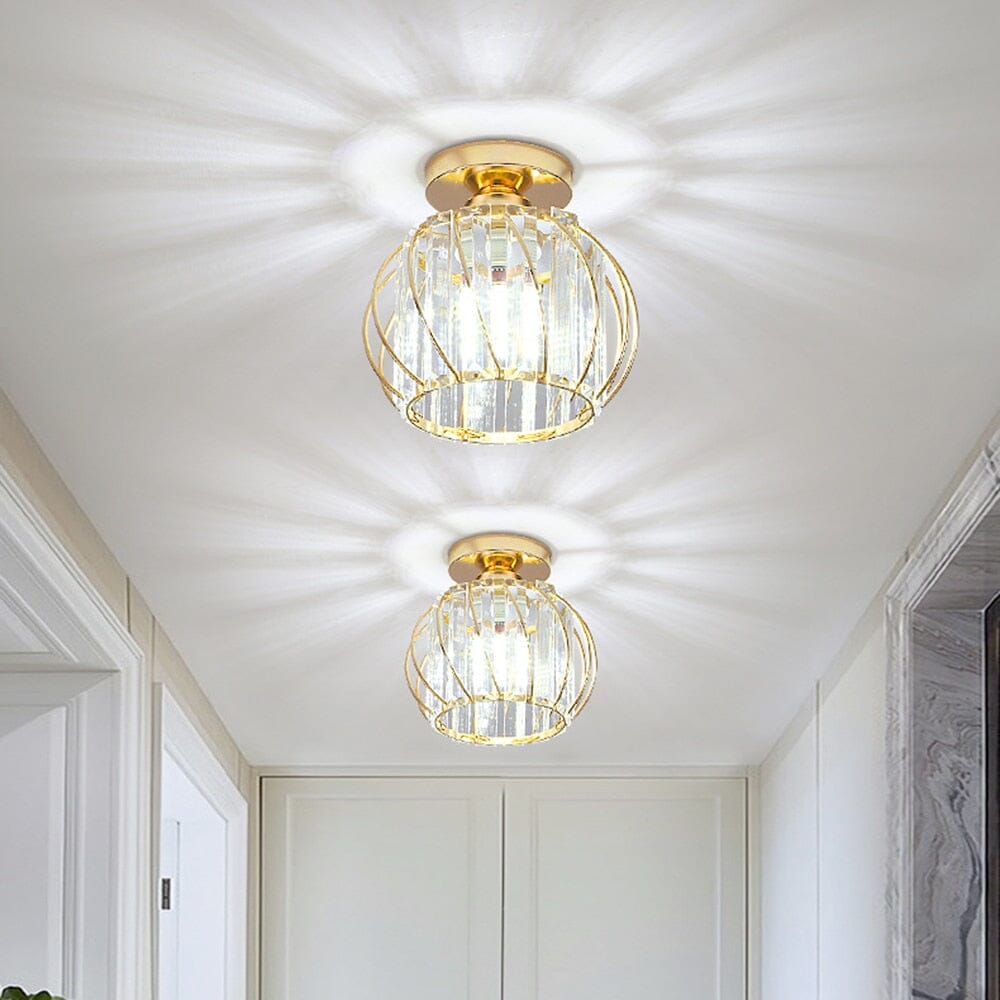 Simple Creative Crystal Aisle Chandelier Lamp