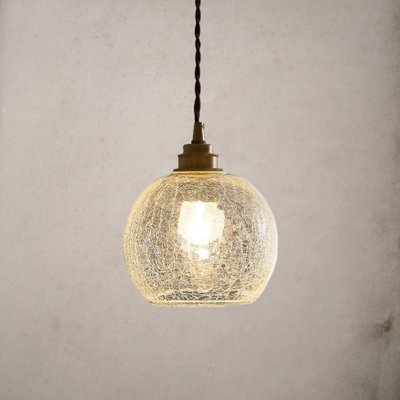 Sparkle Globe Glass Pendant Light