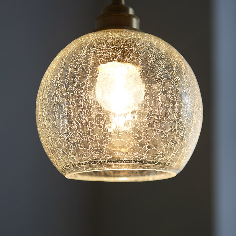 Sparkle Globe Glass Pendant Light