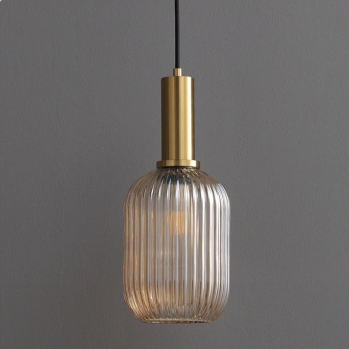 Gleam Textured Glass Pendant Light