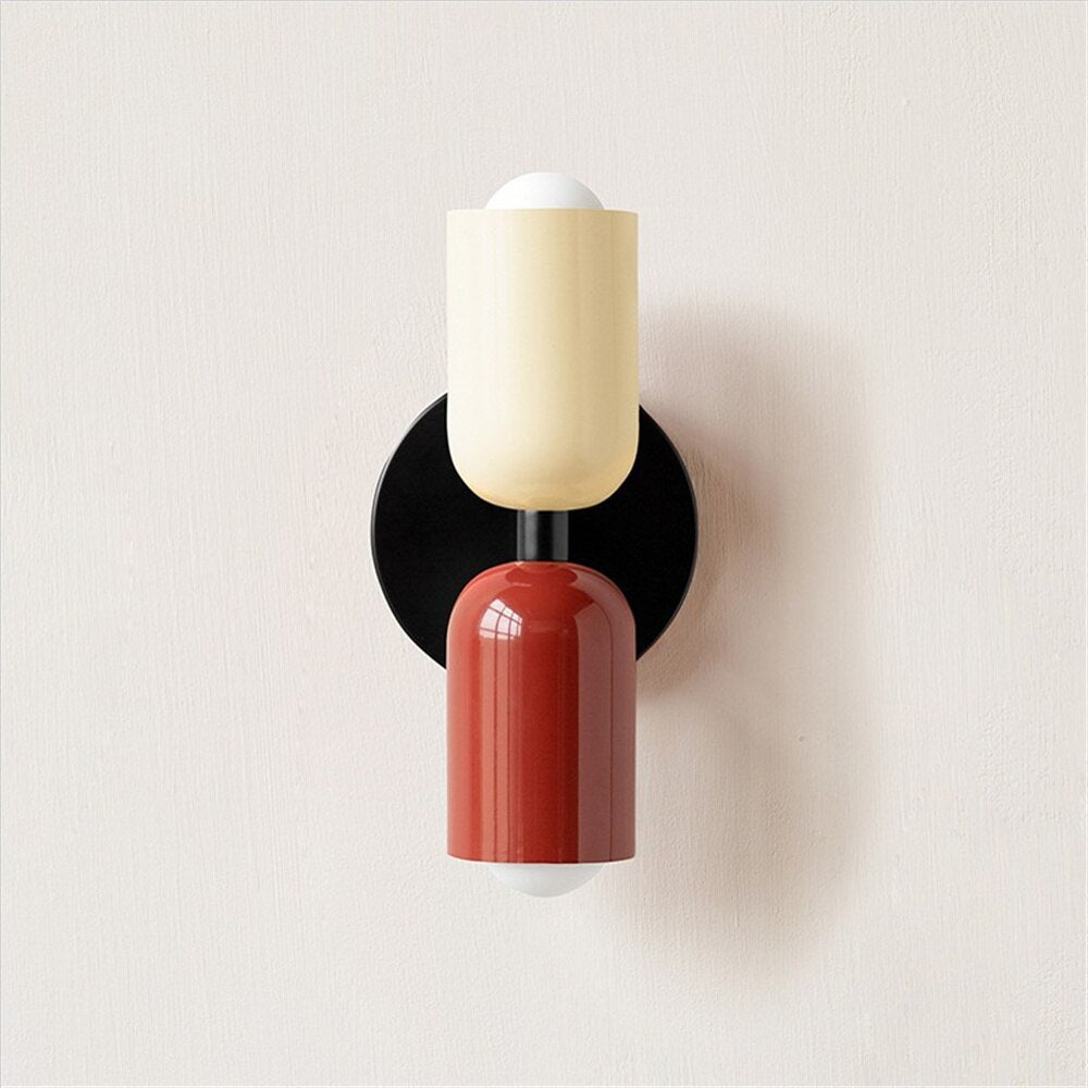 Cream Double Head LED Wall Lamps